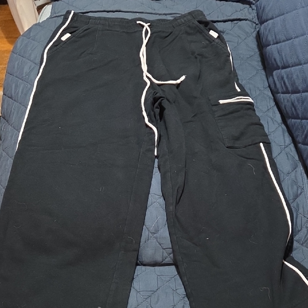 Coldwater Creek Black Jogger Pants